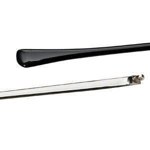 Zauszniki standardowe, 140 mm, wysokość 2,50 mm, srebrne