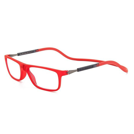 Okulary magnetyczne Slastik Jabba 013 czerwony +1,50 dpt