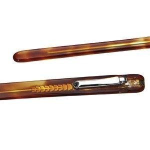 Zauszniki z octanu, 140 mm, wysokość 6,30 mm, jasna havana