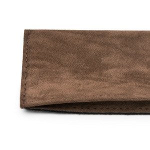 Okulary do czytania Okapi, brązowe, małe, aksamitne w dotyku