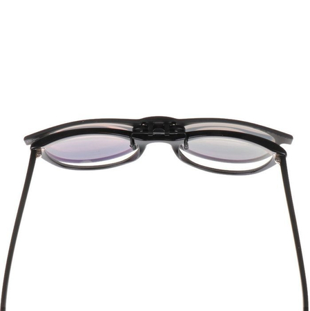 Nakładka Chios w okrągłym kształcie, odchylana z polaryzacją, 55 x 45 mm