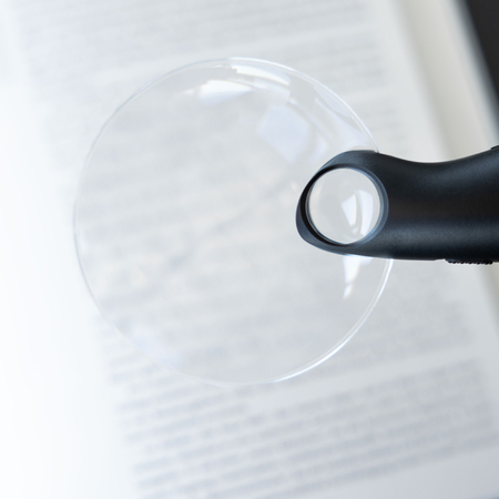 Lupa okrągła podświetlana bez oprawki