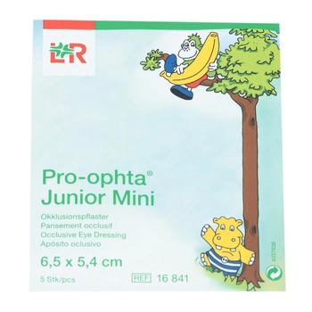 Plastry okluzyjne Pro-ophta Junior Mini 5 szt.