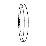 Nanośniki do przyklejenia, asymetryczne, nie zawierają kleju, 19 x 8 mm - 6 par