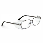 Okulary ochronne metalowe z możliwością korekcji Fresno