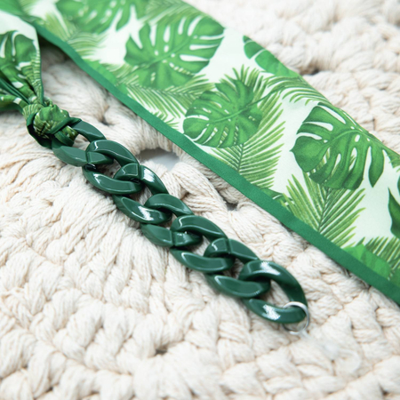 Łańcuszek akrylowy CATANIA Monstera 1 szt.