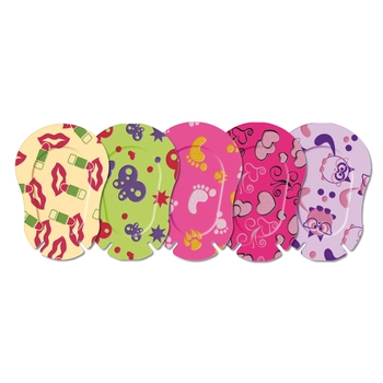 Plastry na oko Ortopad Regular >4/5 lat Soft Girls, 50 szt.