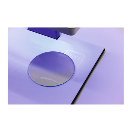 Lampa UV do demonstrowania działania szkieł fotochromowych GFC