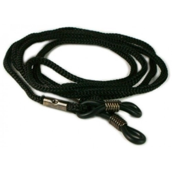 Sznureczki do okularów, czarne - 10 szt.