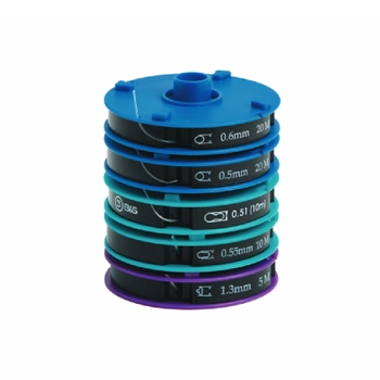 Zestaw żyłek nylonowych, 5 szpulek