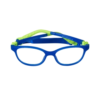 Oprawa korekcyjna dla dzieci Flex Frames Cosmo 44/14, C11 Królewski Błękitny / Miętowy Zielony