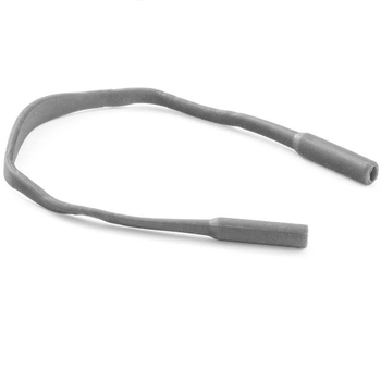 Opaski do okularów dziecięcych, silikonowe,  jasnoszare - 5 szt.