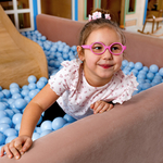 Oprawa korekcyjna dla dzieci Flex Frames Pluto 38/17, B Różowy