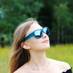 Kolorowe okulary przeciwsłoneczne nakładane na okulary Sofia, M