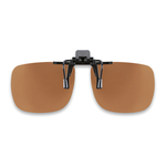 Nakładki Delos, odchylane BEZ polaryzacji, 65 x 56 mm - 3 sztuki