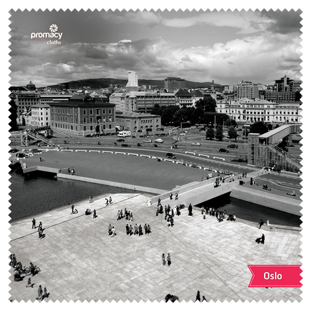 Ściereczka do okularów z fotonadrukiem, pakowana pojedynczo