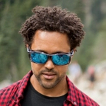 Okulary przeciwsłoneczne nakładane na korekcyjne lustrzane z polaryzacją Yamba XL