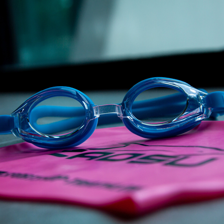 Okulary pływackie korekcyjne dla dorosłych w zestawie do montażu 9492
