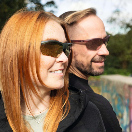 Okulary sportowe przeciwsłoneczne Leader Peloton z możliwością korekcji