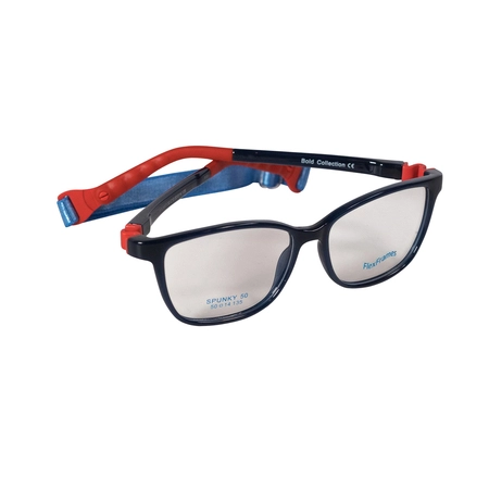 Oprawa korekcyjna dla dzieci Flex Frames Spunky 44/15, C10 Granatowy / Czerwony