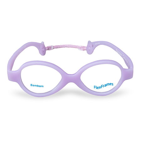 Oprawa korekcyjna dla dzieci Flex Frames BamBam L, fioletowy 0-1 lat
