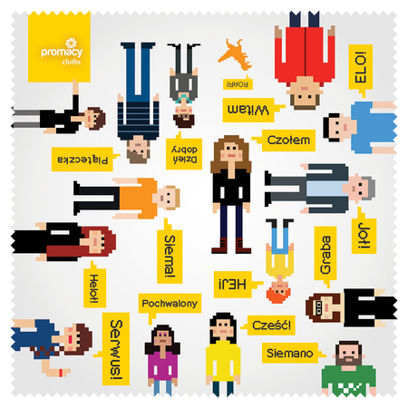 Ściereczka do okularów z fotonadrukiem, pakowana pojedynczo