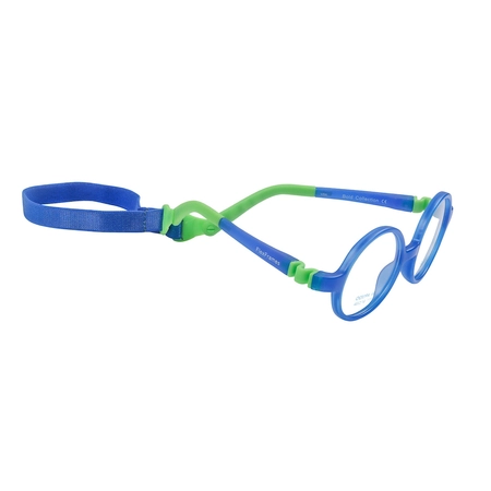 Oprawa korekcyjna dla dzieci Flex Frames Oompa 37/15, C11 Królewski Błękit / Miętowy Zielony