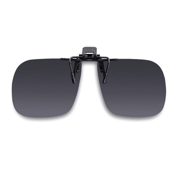 Nakładki Crete, odchylane z polaryzacją, 60 x 52 mm - 3 sztuki