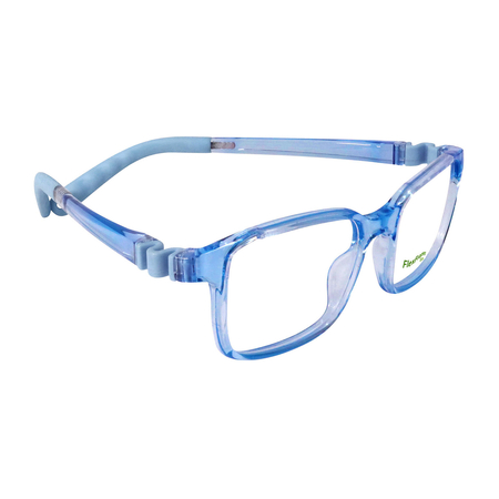Oprawa korekcyjna dla dzieci Flex Frames Atlas 45/15, C21 Transparentny Niebieski