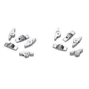 Zawiasy tytanowe w zestawie - 160 szt