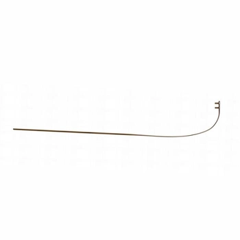 Zauszniki brązowe 140 mm do opraw wierconych na tuleje, bez zawiasów