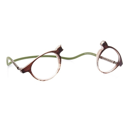 Okulary magnetyczne Slastik Soho Exc 002 brąz +2,00 dpt