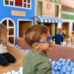 Oprawa korekcyjna dla dzieci Flex Frames Infinity 42/15, C11 Królewski Błękitny / Miętowy Zielony