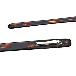 Zauszniki z octanu, 140 mm, wysokość 6,30 mm, ciemna havana