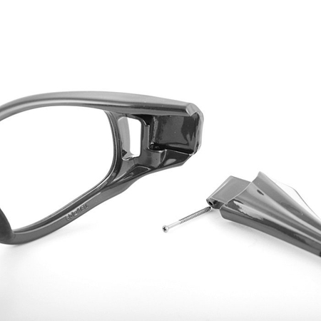 Okulary sportowe korekcyjne Leader C2, Czarny M