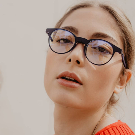 Okulary magnetyczne Slastik Soho Exc 001 brąz +2,50 dpt