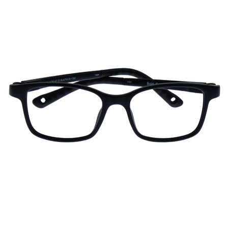 Oprawa korekcyjna dla dzieci Flex Frames Blaze 47/16, C19 Czarny Matowy