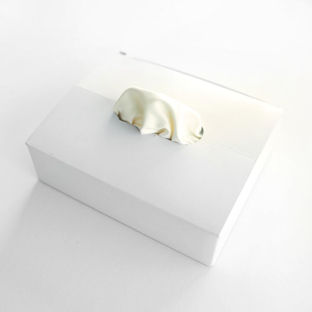 Ściereczki do okularów w jakości STANDARD, kolor: kość słoniowa, 100 szt.