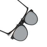 Nakładka Chios w okrągłym kształcie, odchylana z powłoką lustrzaną i polaryzacją, 55 x 45 mm