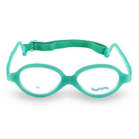 Oprawa korekcyjna dla dzieci Flex Frames Taz 44/16, VC jasny zielony