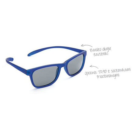 Okulary przeciwsłoneczne dla dzieci z polaryzacją, Drew 8-12 lat