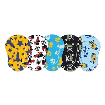 Plastry na oko Ortopad Medium 2-4 lata Soft Boys, 50 szt.