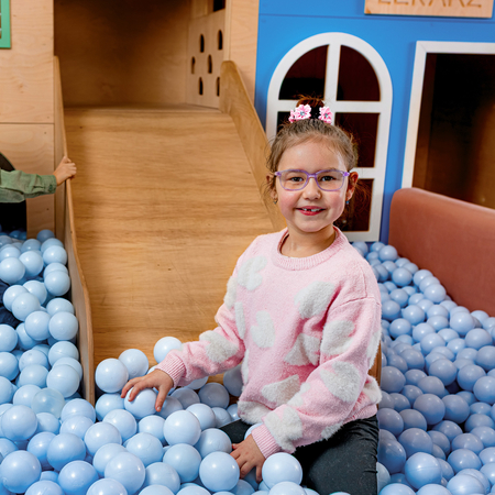 Oprawa korekcyjna dla dzieci Flex Frames Atlas 45/15, C24 Transparentny Różowy