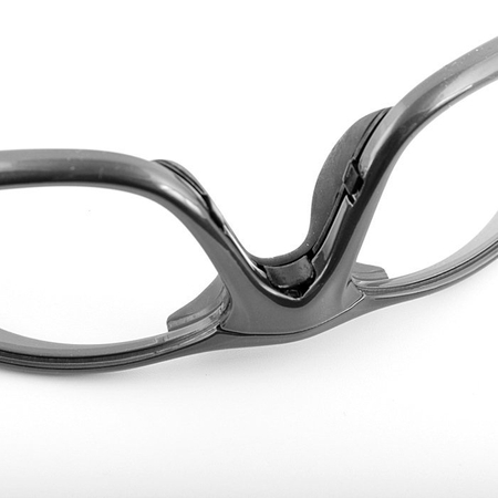 Okulary sportowe korekcyjne Leader C2, Czerwony M