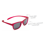 Okulary przeciwsłoneczne dla dzieci z polaryzacją, Drew 8-12 lat