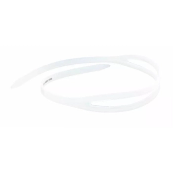 Opaska na głowę do okularów do pływania Coral biała 1 szt.