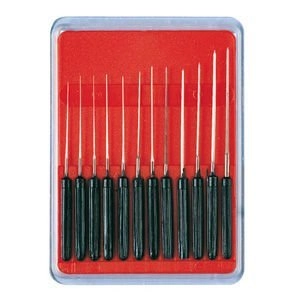 Rozwiertaki do dysz lutowniczych w zestawie - 12 szt.