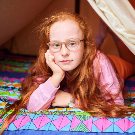 Oprawa korekcyjna dla dzieci Milo & Me Billie, 10-12 lat, Brązowy