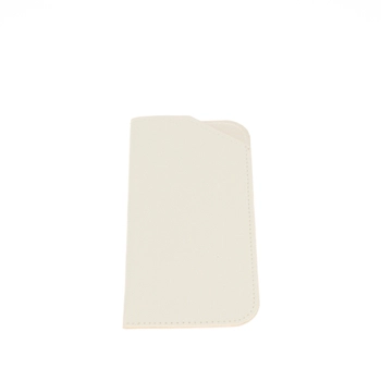 Etui na okulary wsuwane eko skóra białe