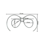 Wkładka korekcyjna do gogli narciarskich, uniwersalna
